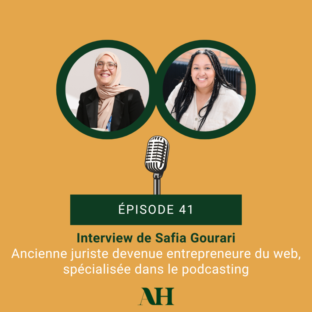 couverture podcast Safia Gourari interview