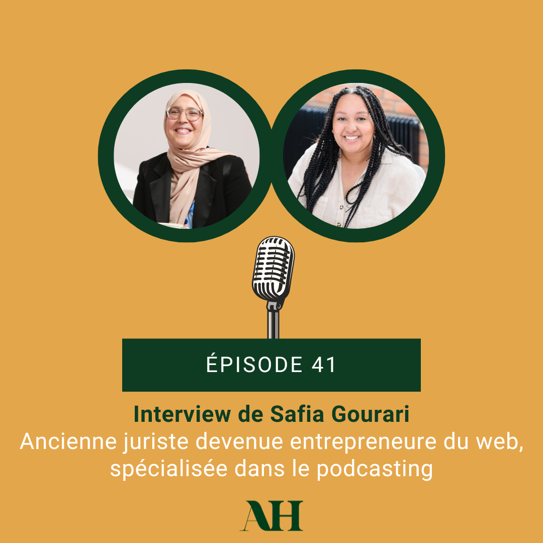 couverture podcast Safia Gourari interview